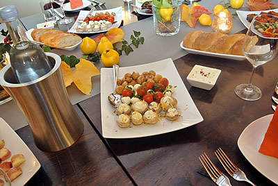 Festliches Brunchbuffet